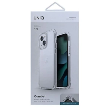 UNIQ case Combat iPhone 13 6.1" transparent/crystal clear