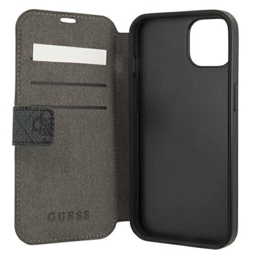 Guess GUBKP13S4GDGR iPhone 13 mini 5,4" szary/сірий книжка 4G Stripe