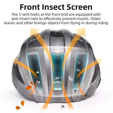 Rockbros ZK-013BK Fahrradhelm - Schwarz