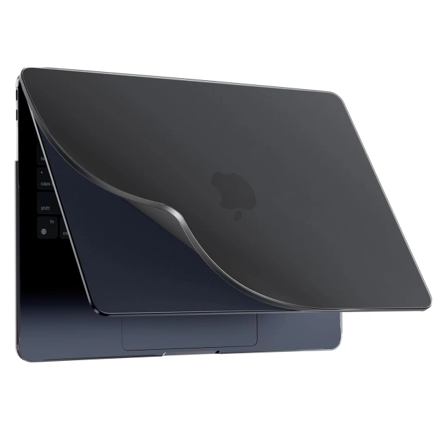 Pouzdro pro Apple Macbook Air 13 13,3" - 2018-2021 (M1 A2337/A2179/A1932) Alogy AirGuard™ Flexibilní pouzdro Matně černé