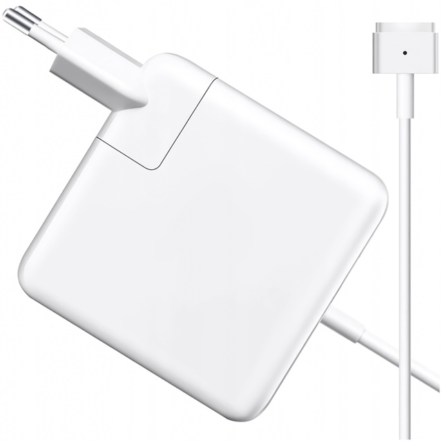Alogy Nabíječka MacBook Nabíječka Apple MacBook MagSafe 2 T-type 60W napájecí adaptér Bílý