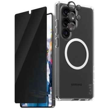 Ochranné sklo CARE by PanzerGlass 3v1 Privacy Glass pro Samsung Galaxy S25 Ultra