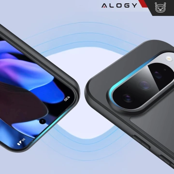 Puzdro pre Google Pixel 9/ 9 Pro Alogy MagSafe Hybrid Matte Case Zadný kryt pre MagMat Phone Matte Black