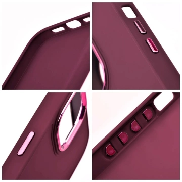 RÁMOVÉ puzdro pre Apple iPhone 15 fialové
