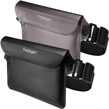SPIGEN A620 UNIVERZÁLNA VODEODOLNÁ PÁSOVÁ TAŠKA 2 BALENIE ČIERNA