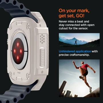 Etui Spigen Rugged Armor для Apple Watch Ultra 1 / 2 (49 мм) Dune Beige