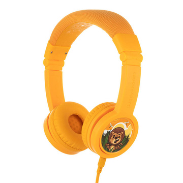 Słuchawki przewodowe dla dzieci BuddyPhones Explore Plus (żółte)