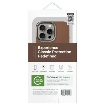Etui do iPhone 16 Pro UNIQ Lyden DS Karmelowe MagSafe
