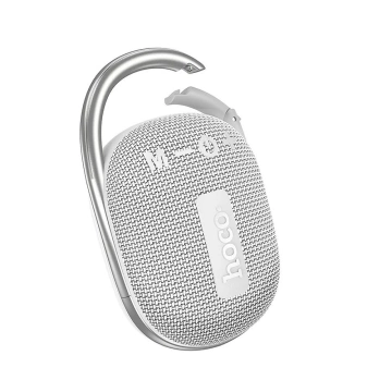 Bluetooth reproduktor HOCO HC17 5W 2h s karabínou, sivý