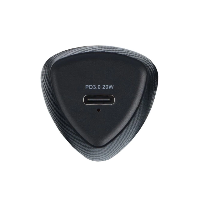 Forcell Carbon USB-C PD Car Charger 20W USB-C Cable