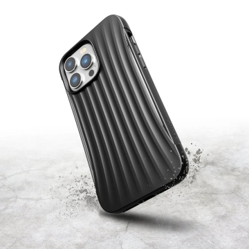 Raptic Clutch Case iPhone 14 Pro Rückseite schwarz