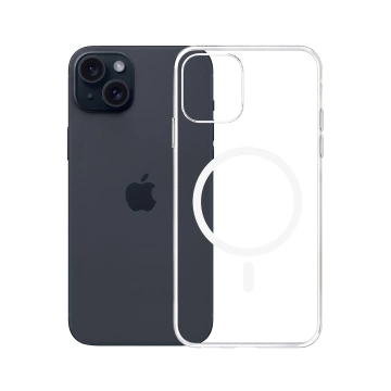 Ochranné pouzdro pro Apple iPhone 15 Plus 3mk Clear MagCase