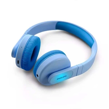 Дитячі бездротові Bluetooth накладні навушники Philips, сині Tak4206bl/00