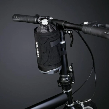 Wildman R1 Fahrradrahmentasche Schwarz Grau Wasserdicht