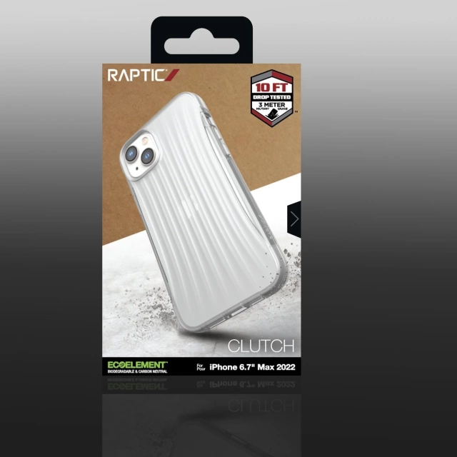 Чохол Raptic Clutch Case iPhone 14 Plus задня кришка прозора
