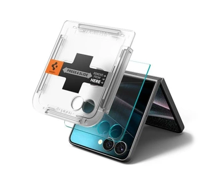 Szkło Hartowane do Galaxy Z Flip 7 Spigen Glas.TR EZ Fit 1-Pack Clear