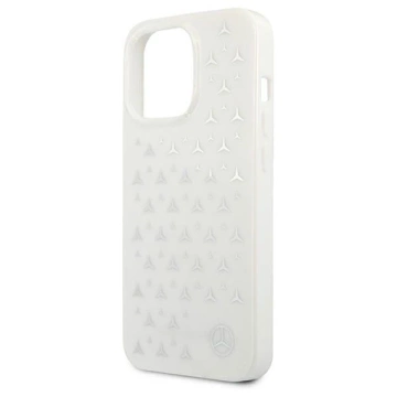 Чохол Etui Mercedes MEHCP13XESPWH для Apple iPhone 13 Pro Max 6,7" Hardcase Silver Stars Pattern