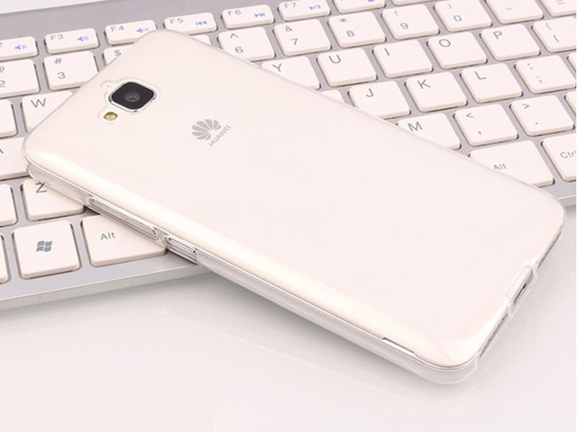 Alogy Silikonhülle Hülle für Huawei Y5 Y6 2017 transparent