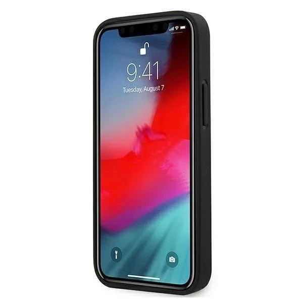 Ochranné puzdro Mercedes MEHCP12SARMBR pre Apple iPhone 12 Mini 5,4" hnedé/hnedé pevné puzdro Urban Line