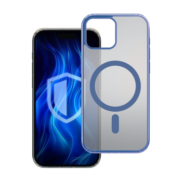 Apple iPhone 14 Plus – 3mk Frosty MagCase Blue