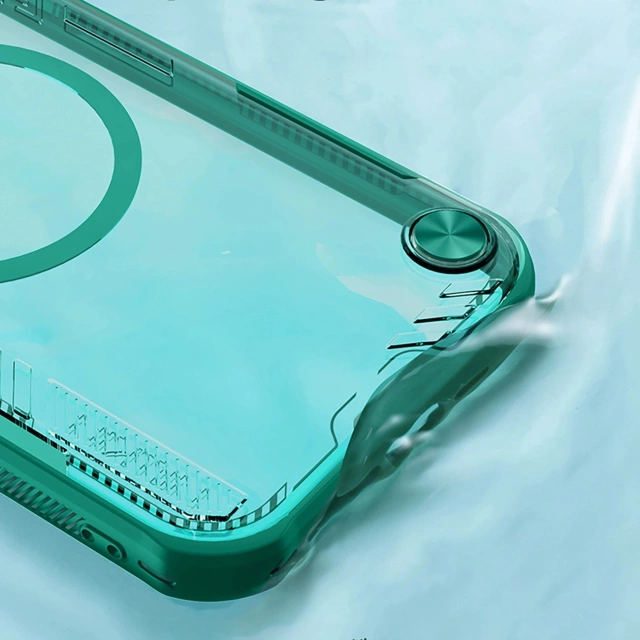 Etui Ochronne do iPhone 16e Nillkin Iceblade Prop Mag Zielone