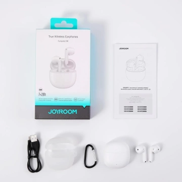 Бездротові навушники TWS Joyroom Funpods Series JR-FB1 Bluetooth 5.3 - білі
