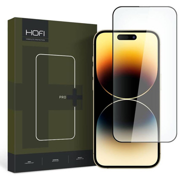 Hofi Glass Pro Panzerglas für Apple iPhone 15 Pro Schwarz