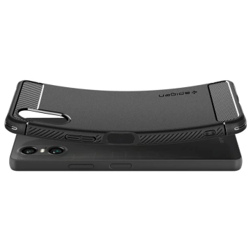 Puzdro Spigen Rugged Armor pre Sony Xperia 10 VI Matte Black