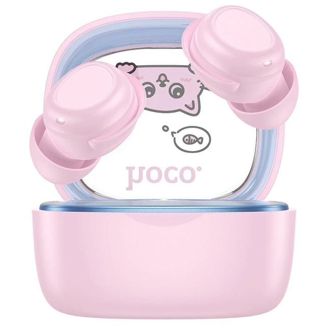 Дитячі TWS-навушники Hoco EW111 Bluetooth 5.4 рожевого кольору