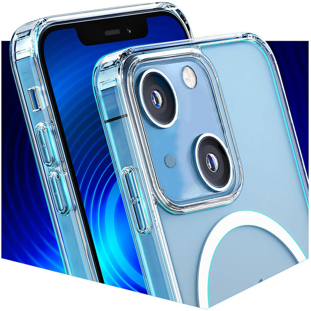 Posílené ochranné 3mk MagCase čiré pouzdro pro MagSafe pro Apple iPhone 14