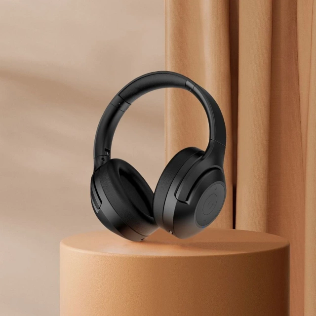 Słuchawki bezprzewodowe nauszne Forcell F-Audio ANC Sonic Aura czarne Black