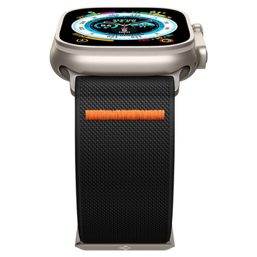 Pasek Spigen Fit Lite Ultra до Apple Watch 4 / 5 / 6 / 7 / 8 / se / ultra (42 / 44 / 45 / 49 мм) Чорний