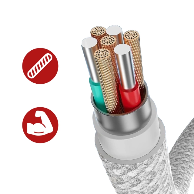 HDMI 2.1 kábel Alogy 8K 60Hz 48GBps 3m čierny