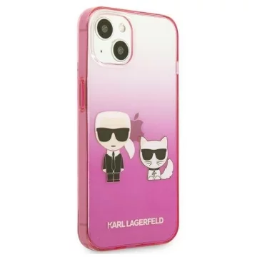 Karl Lagerfeld KLHCP13STGKCP iPhone 13 mini 5.4" hardcase pink/pink Gradient Ikonik Karl