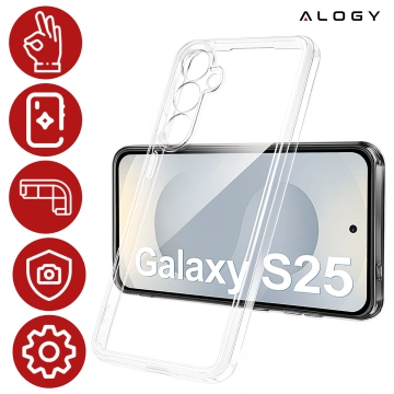 Чохол для Apple iPhone 16 Pro Max Alogy Anti-Shock Hybrid Case for MagSafe Transparent