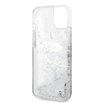 Etui Karl Lagerfeld KLHCP14MLNKHCH na iPhone 14 Plus 6,7" pevné puzdro Glitter Karl Head
