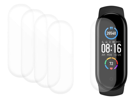 5x Folia hydrożelowa Alogy Hydrogel для Xiaomi Mi Band 5