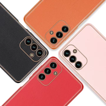 Elegantný kryt Dux Ducis Yolo z ekologickej kože pre Samsung Galaxy A13 5G červený
