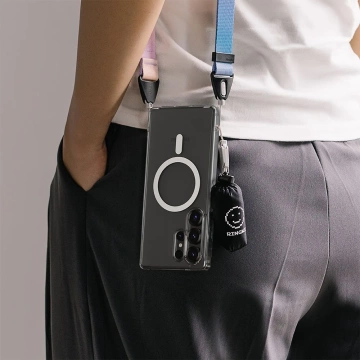 Etui do Samsung Galaxy S25 Ultra Clear Ringke Fusion Magnetic MagSafe