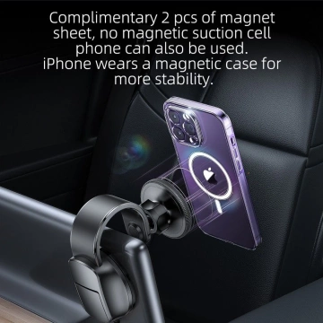Držiak do auta MagFlex Magnetický MagSafe čierny