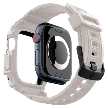CASE WITH STRAP FOR APPLE WATCH 10 (46MM) DUNE BEIGE WHITE SPIGEN RUGGED ARMOR PRO
