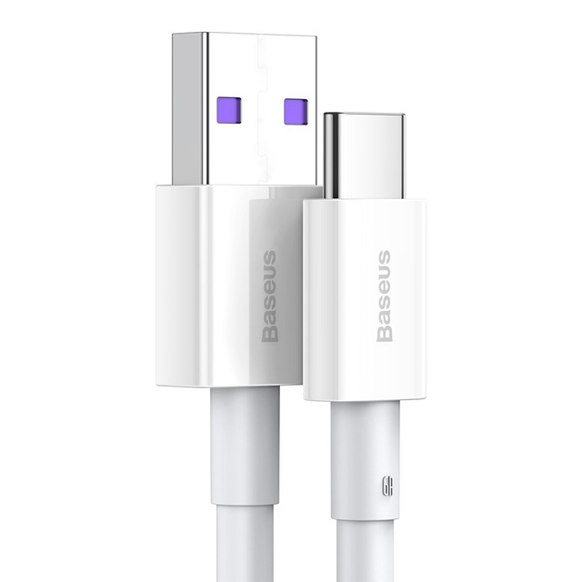 Baseus Superior Series USB to USB-C Type C 66W Cable White