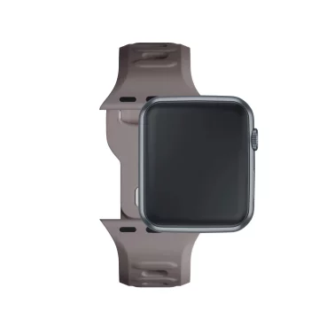 Hodinky pre inteligentné hodinky 3mk silikónový remienok na hodinky Apple Watch 42/44/45/49 mm Taupe