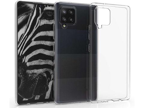 Alogy silikónové puzdro kryt puzdro pre Samsung Galaxy A42 5G transparentné