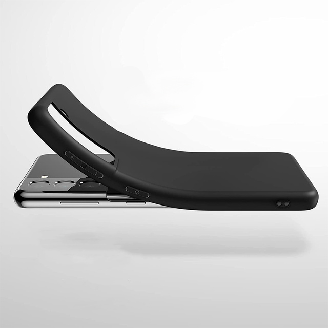 Matné puzdro 3mk Matt Phone Resistant Case pre Samsung Galaxy S21 FE 5G čierne