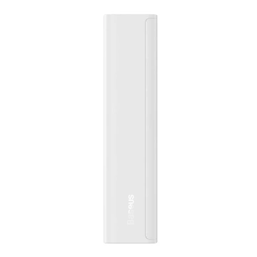 Baseus Adaman2 powerbank з цифровим дисплеєм 2x USB-A / 1x USB-C 10000mAh 30W - білий