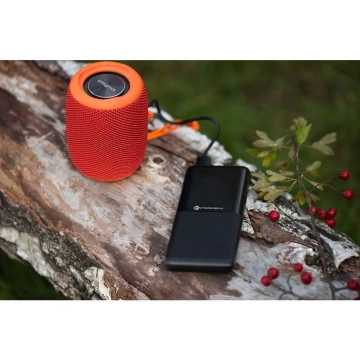 Powerbank Forcell P10k1 10000mAh PD QC 3xUSB LED Slim Czarny