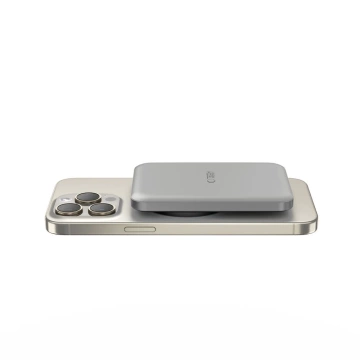 Magnetická powerbanka PB10 Lifemag Magsafe Power Bank 5000mah titánová