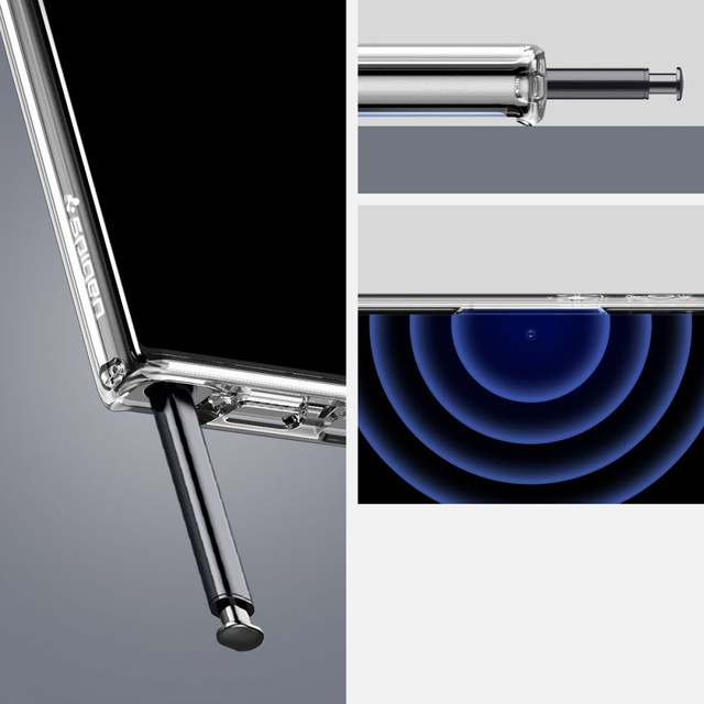 Etui für Samsung Galaxy S22 Ultra Spigen Liquid Crystal Clear