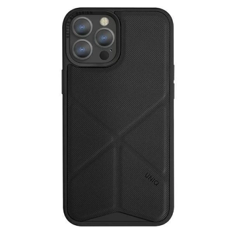Чохол UNIQ Transforma iPhone 13 Pro Max 6.7" black / ebony black MagSafe